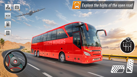 اسکرین شات بازی Real Bus Simulator : My Bus 3D 1