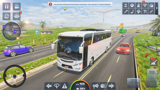 اسکرین شات 2 بازی Real Bus Simulator : My Bus 3D