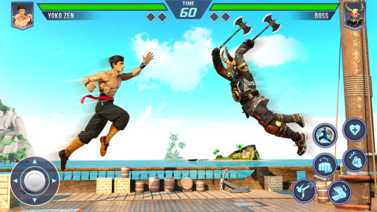اسکرین شات 3 بازی Kung Fu Karate Boxing Games 3D
