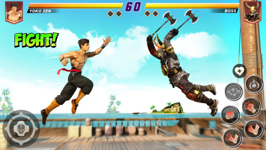 اسکرین شات بازی Kung Fu Karate Boxing Games 3D 3
