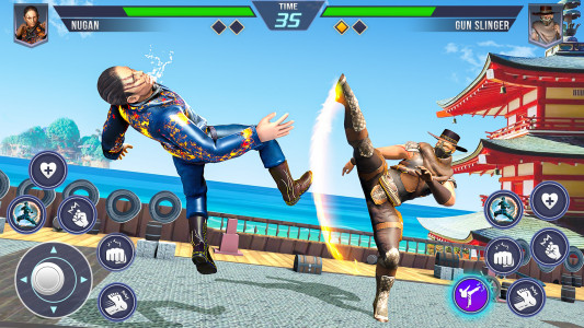 اسکرین شات 6 بازی Kung Fu Karate Boxing Games 3D