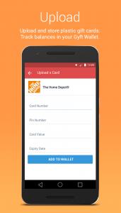اسکرین شات برنامه Gyft - Mobile Gift Card Wallet 3