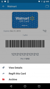 اسکرین شات برنامه Gyft - Mobile Gift Card Wallet 6