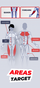 اسکرین شات 3 برنامه Gym Workout & Personal Trainer