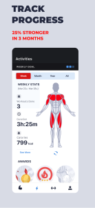 اسکرین شات 6 برنامه Gym Workout & Personal Trainer