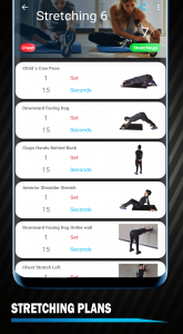 اسکرین شات برنامه Stretching Exercise Training 6