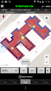 اسکرین شات 6 برنامه G-NetTrack Lite