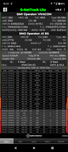 اسکرین شات 1 برنامه G-NetTrack Lite