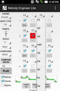 اسکرین شات 6 برنامه Melody Engineer Lite