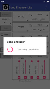 اسکرین شات 2 برنامه Song Engineer Lite
