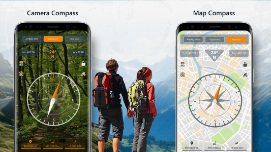 اسکرین شات برنامه Smart Compass Pro 3