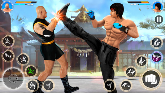 اسکرین شات بازی Kung Fu karate: Fighting Games 3