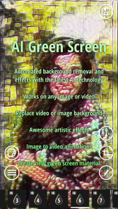 اسکرین شات برنامه AI Green Screen 1