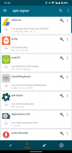 اسکرین شات 2 برنامه apk-signer