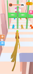 اسکرین شات بازی Hair Race 3D Challenge Run 6