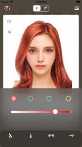 اسکرین شات 4 برنامه AI Hairstyle Try On・Bangs・Wigs