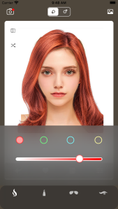 اسکرین شات 4 برنامه Hairstyle Try On: 600 Haircuts