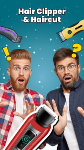 اسکرین شات 2 برنامه Haircut Prank - Hair Clipper