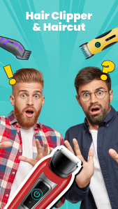 اسکرین شات 2 برنامه Cut Hair Prank - Hair Clipper