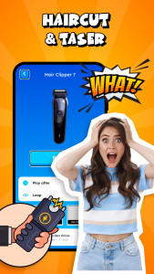 اسکرین شات 2 برنامه Haircut Prank & Fart Sounds