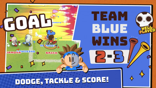 اسکرین شات بازی Halfbrick Sports: Football 4