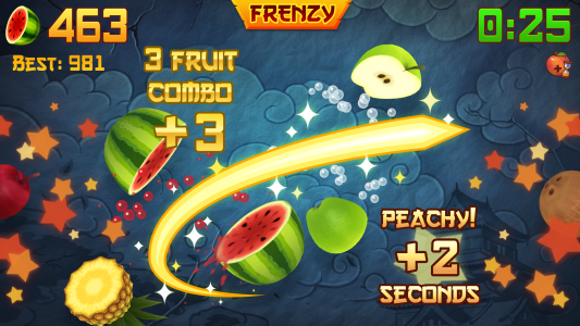 اسکرین شات بازی Fruit Ninja® 2