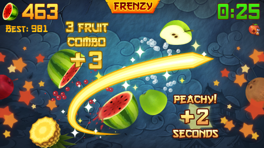 اسکرین شات بازی Fruit Ninja® 3