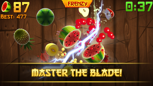 اسکرین شات بازی Fruit Ninja® 1