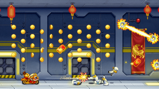 اسکرین شات 2 بازی Jetpack Joyride Classic