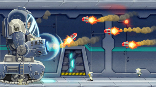 اسکرین شات بازی Jetpack Joyride Classic 4