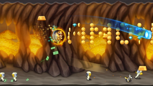 اسکرین شات 3 بازی Jetpack Joyride Classic
