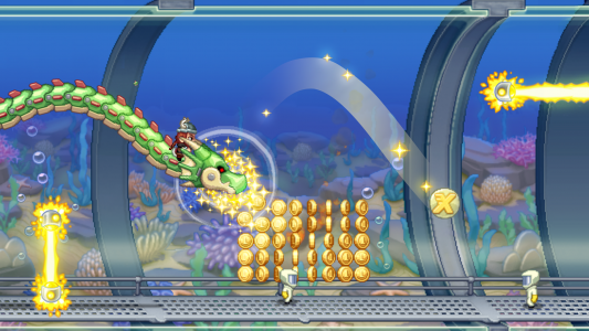 اسکرین شات بازی Jetpack Joyride Classic 1