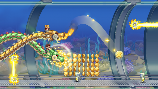 اسکرین شات بازی Jetpack Joyride 2