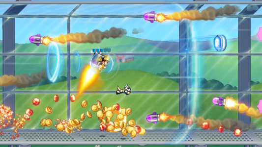 اسکرین شات بازی Jetpack Joyride 4