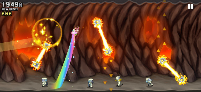 اسکرین شات 3 بازی Jetpack Joyride