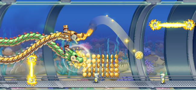 اسکرین شات 2 بازی Jetpack Joyride