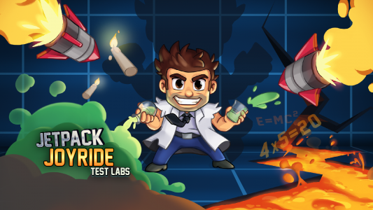 اسکرین شات بازی Jetpack Joyride Test Labs 5