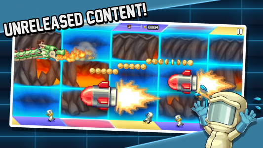 اسکرین شات بازی Jetpack Joyride Test Labs 1