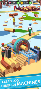 اسکرین شات بازی Idle Lumber Mill 2