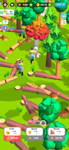 اسکرین شات 1 بازی Idle Lumber Mill