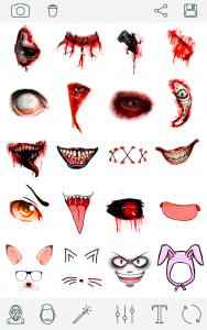 اسکرین شات 5 برنامه Halloween - Scary photo editor