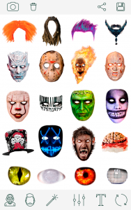 اسکرین شات 4 برنامه Halloween - Scary photo editor