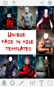 اسکرین شات 3 برنامه Halloween - Scary photo editor