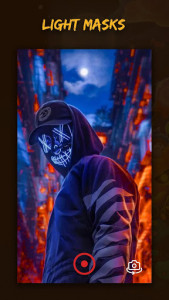 اسکرین شات برنامه Halloween Light Mask  |  Photo Editor 5