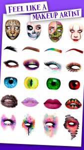 اسکرین شات 4 برنامه Halloween Filters Photo Makeup
