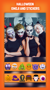 اسکرین شات برنامه Halloween Face mask - Halloween Makeup Camera 5