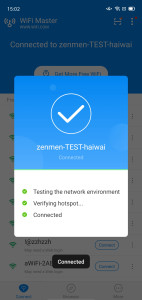 اسکرین شات 2 برنامه WiFi Master: WiFi Auto Connect