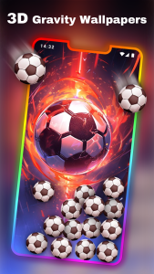 اسکرین شات 1 برنامه Homescreen: Wallpapers, Themes