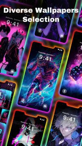 اسکرین شات 5 برنامه Homescreen: Wallpapers, Themes