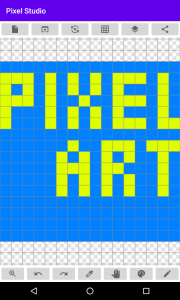 اسکرین شات برنامه Pixel Studio: art editor 3
